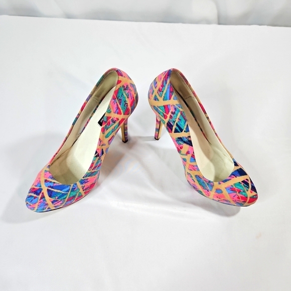 Michael Antonio Multicolor Pumps Size 8.5 - Picture 5 of 9